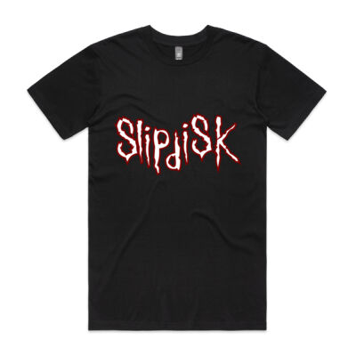Slipdisk - Black Tee Thumbnail